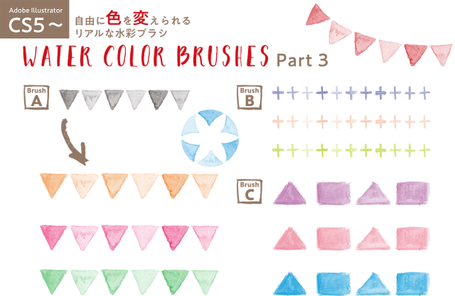 Photoshopだけじゃない！Illustratorの無料ブラシ素材をご紹介！制作のことブログ徳島のホームページ制作会社有限会社データプロ