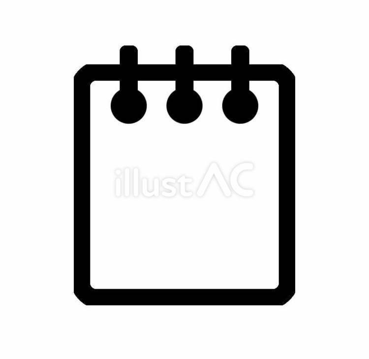 小さいメモ帳のアイコン素材 4 – Simple color icon Jr -カラフルな商用無料アイコン素材サイト