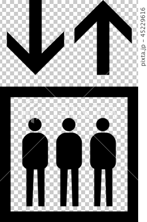 エレベーター案内イラスト無料イラスト・フリー素材なら「イラストAC」