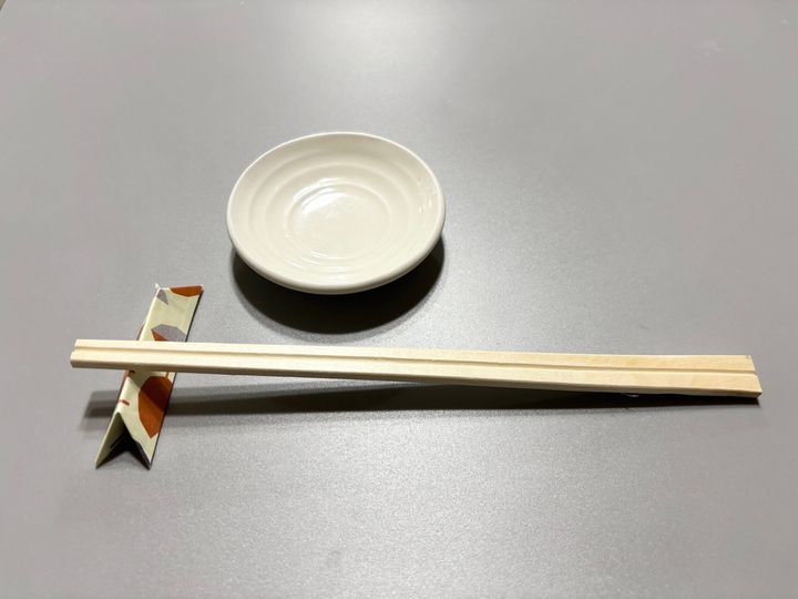 割り箸で出来た