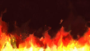 無料背景画像 ファイヤー集中線＆炎の魔法エフェクト「Free! Illustlation &くりえいてぃぶ」