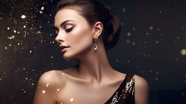 フリー写真腰に手を当てる若い外国人女性のポートレートパブリックドメインQ：著作権フリー画像素材集