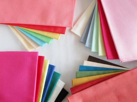 パーソナルカラードレープ一覧表イメコンフリー素材