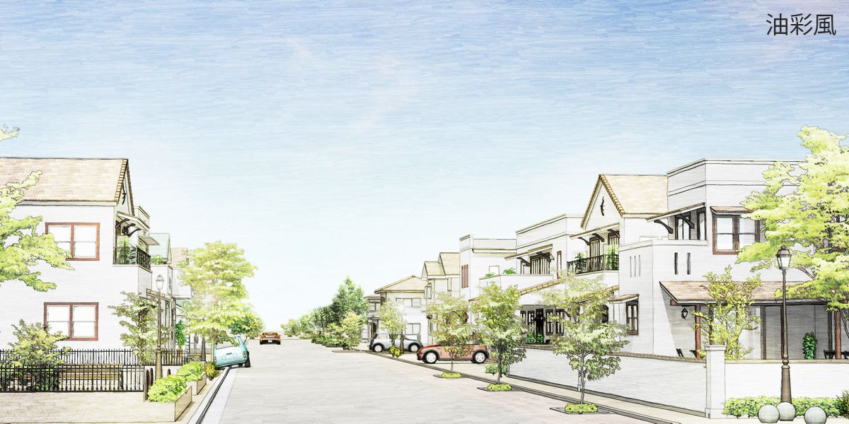 手描き風建築パースの作成建築・インテリアデザインの外注・代行ランサーズ