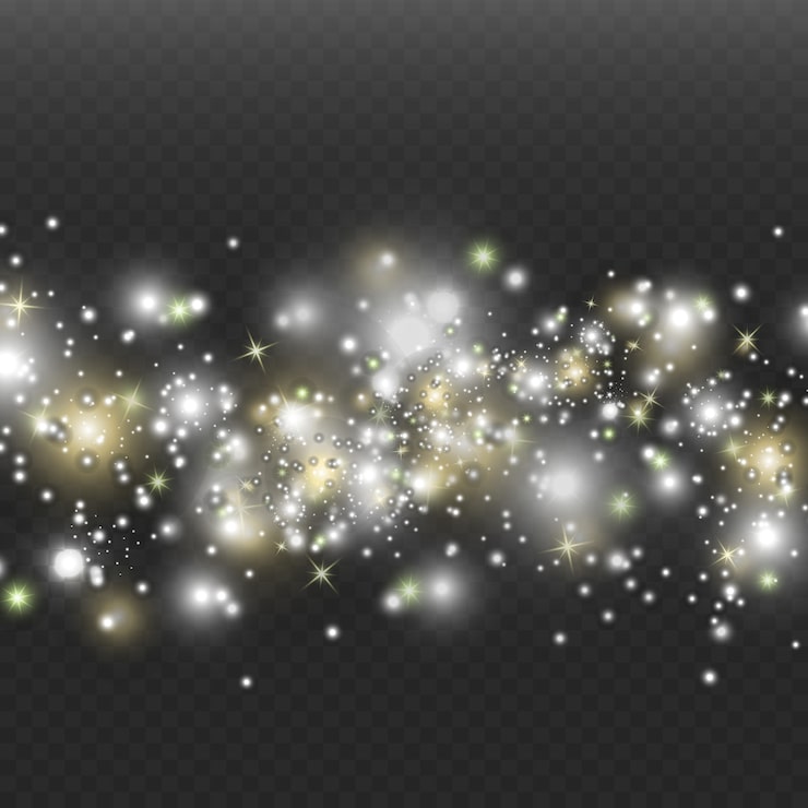 クリスマスゴールデンライトエフェクトキラキララウンドボーダーイラスト画像とPSDフリー素材透過の無料ダウンロード - Pngtree