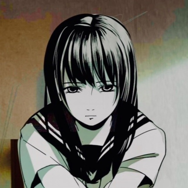 黒髪ロング女子のイラスト特集