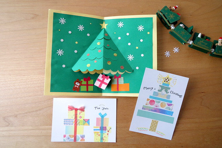 うさぎのメッセージカードポップアップカード pop up cardby Kagisippo