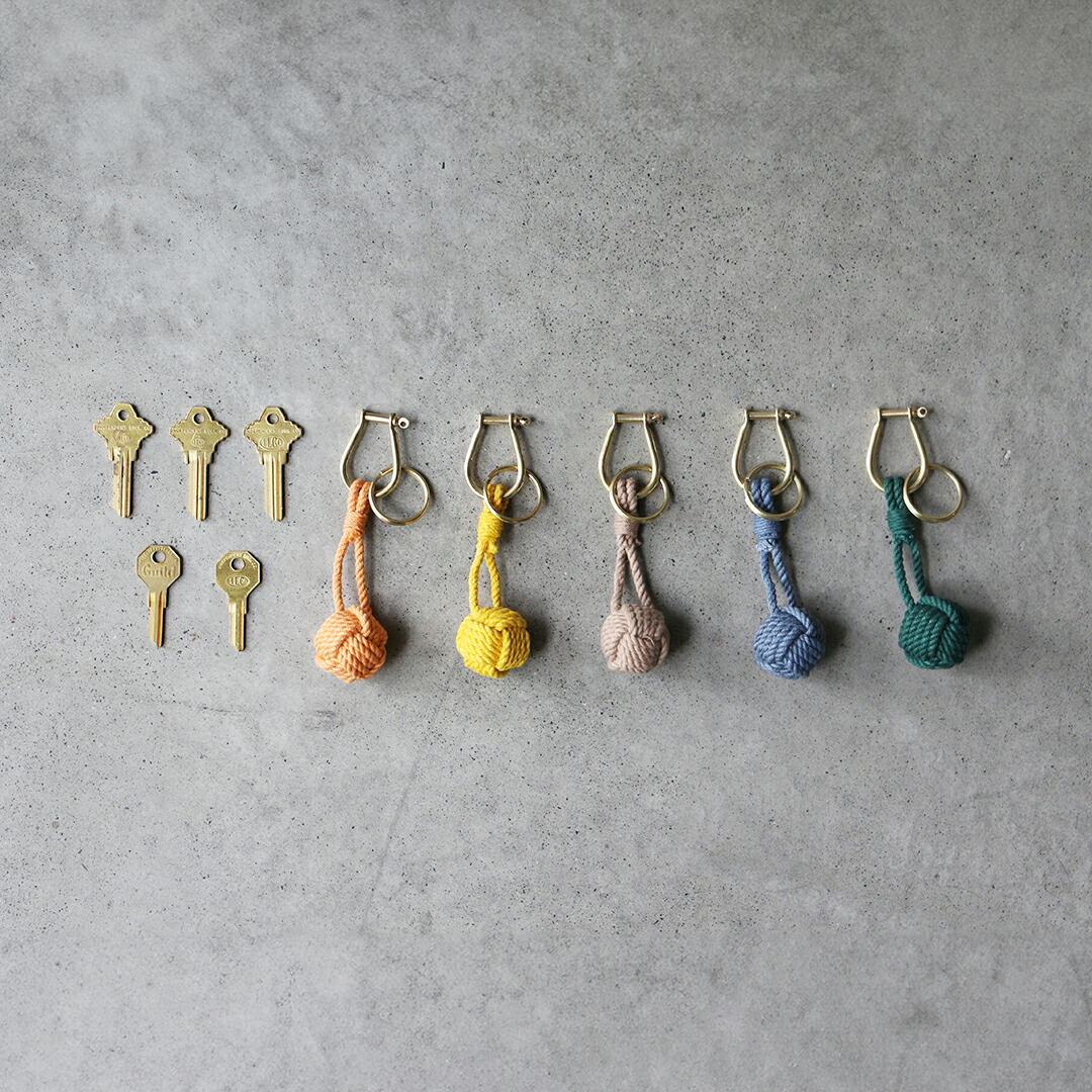 パラコードでキーホルダーの編み方！モンキーフィストノット Paracord Monkey's Fist Keychain with Marble