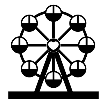 370点を超える観覧車 白バックのイラスト素材、ロイヤリティフリーのベクター素材グラフィックスとクリップアート - iStock