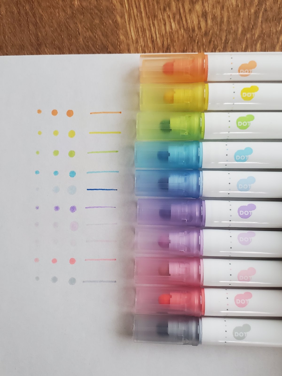 未開封 カラードットマーカー◇セリア◇全色14本セット◇ドットペン◇蛍光ペンの通販 by セキレイ's shopラクマ