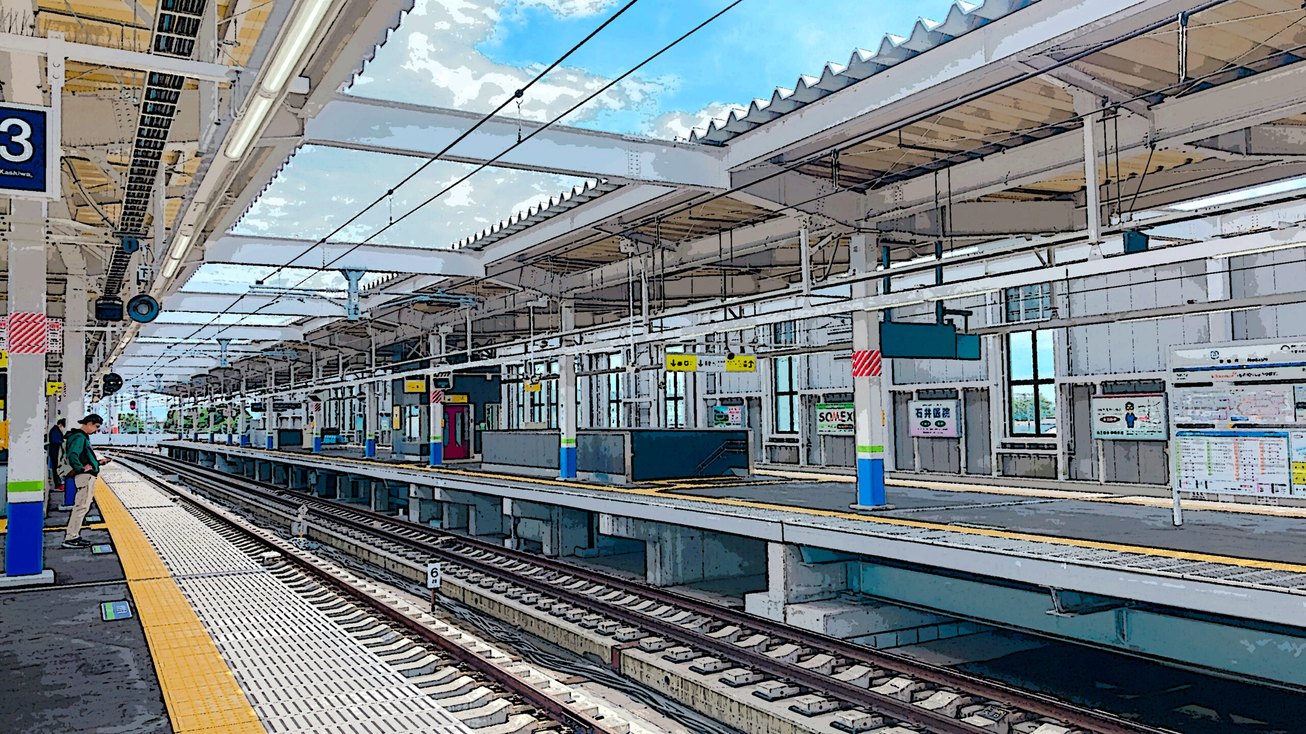 駅のアイコンフリーのアイコンイラスト素材 icon-pit