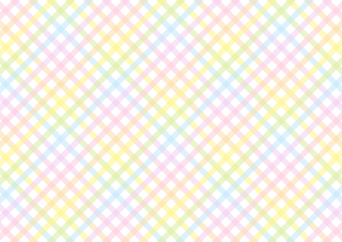 ギンガムチェック柄の背景透過PNGイラスト・パターン無料フリー素材 黄色- イラストストック