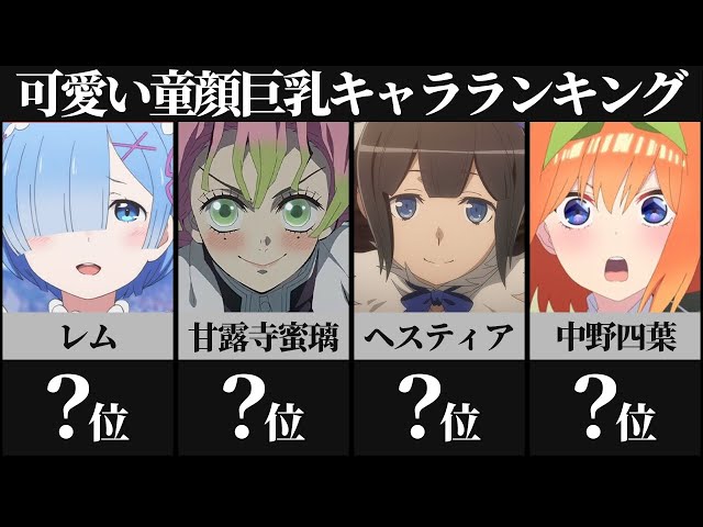 最強の巨乳なアニメキャラって誰だろ？厳選30人まとめ☆【おっぱい好き保存版】 | 未来の本棚