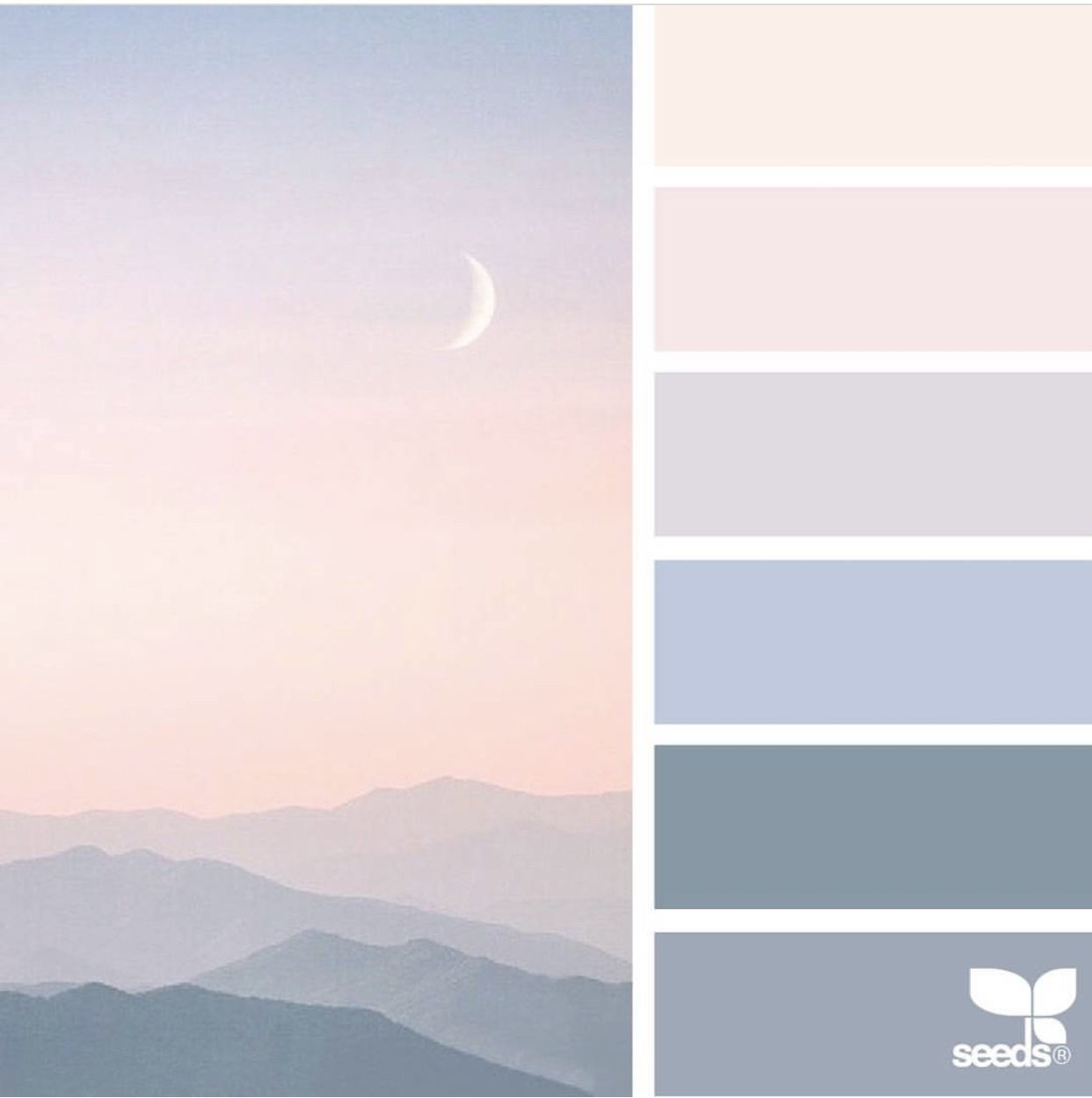 カラーチャート パレット グラデーション くすみカラー デコレーション ワンポイントシールシートPay ID