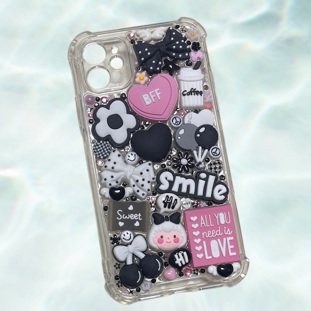 てぃあ様専用 iPhone15スマホケースデコ デコ電 デコ スマホケーススマホケースiPhone