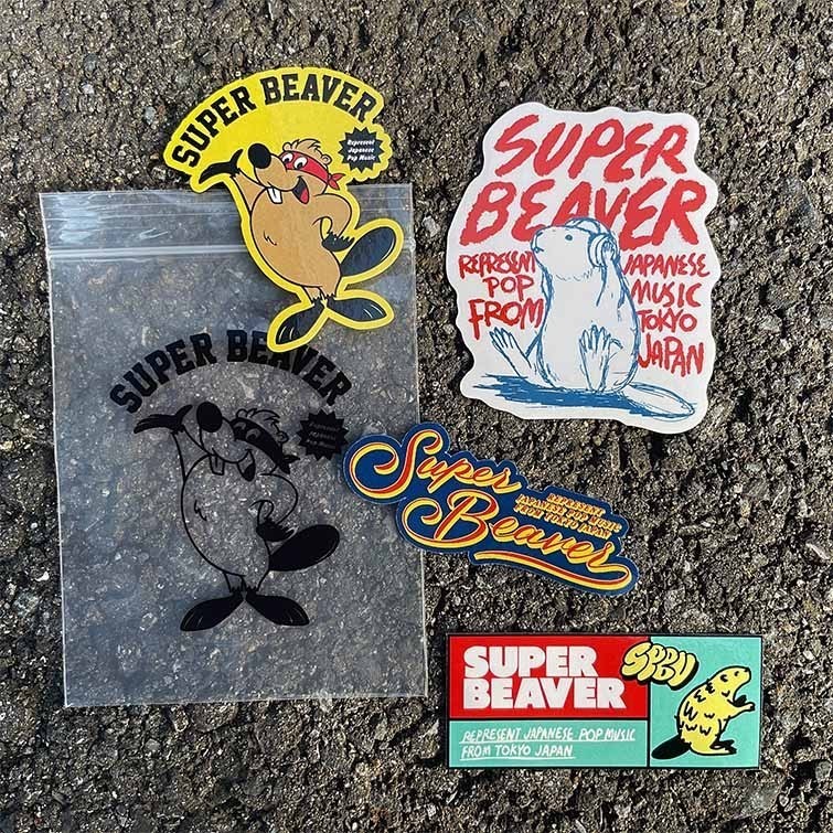 SUPERBEAVER 20周年 ロゴTシャツ 黒 Lサイズ スーパービーバー SUPER BEAVER スーパービーバー T