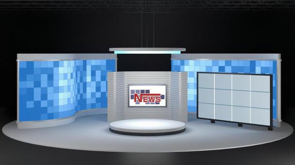 News studio background写真素材、ロイヤリティフリーNews studio background画像DepositPhotos