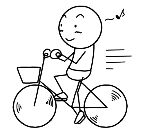 私の自転車の描き方 - watagashi blog