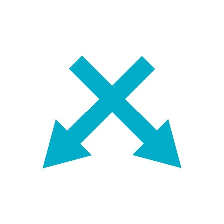 青い矢印が右上を指しクリップアートの青い矢印アイコンが右上を指し3d矢印シンボルは右上を指す青い方向を示しイラスト矢印ボタンは右に孤立した - アイコンのベクターアート素材や画像を多数ご用意- iStock