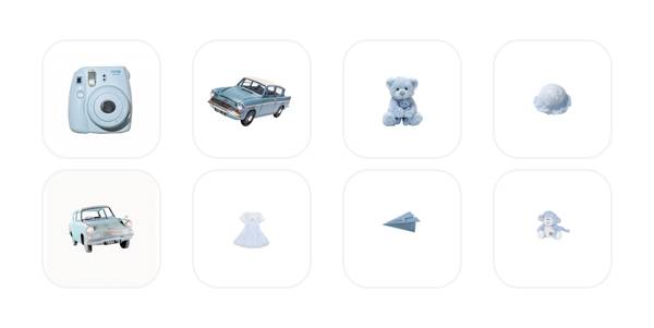 素材配布中 青アプリアイコン iPhone & Android用 435選WidgetClub