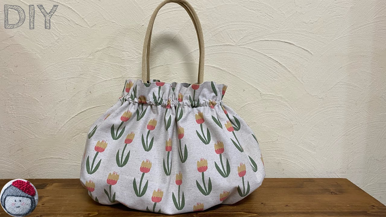 型紙：バルーンバッグ 型紙