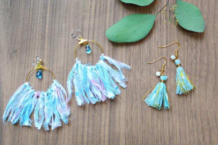 SAWA サワ レース編みモチーフ × プチパール ピアスp-66ハンドメイド 手作り 作家 アクセサリー レディース ナチュラル ピアスイヤリング パール 真珠 レース 白 母の日 -Matilda - プレゼント＆ギフトのギフトモール