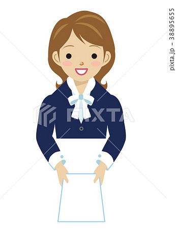 手渡し 事務イラスト無料イラスト・フリー素材なら「イラストAC」