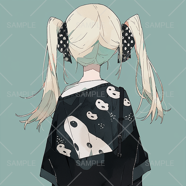 編み込み女の子 後ろ姿イラスト - No: 24578430無料イラスト・フリー素材なら「イラストAC」