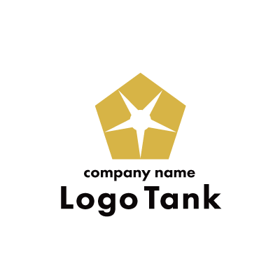 かわいい星がいっぱいのロゴマーク ロゴタンク 企業・店舗ロゴ・シンボルマーク格安作成販売