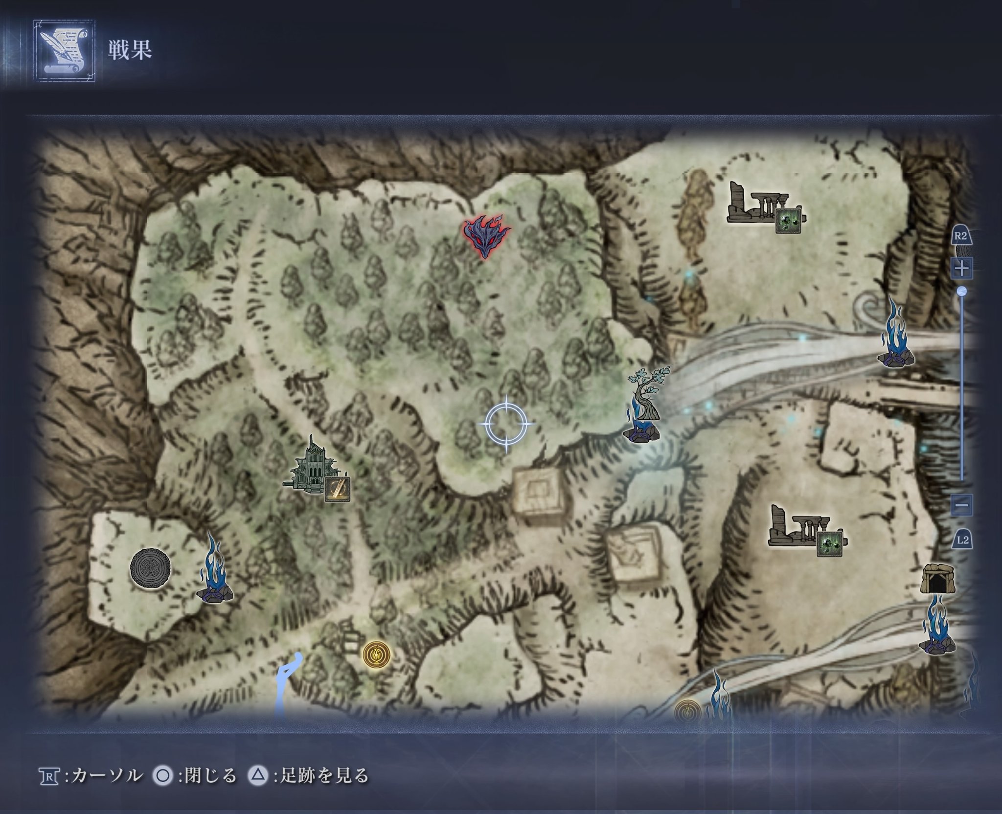 エルデンリング ナイトレイン』マップ内の攻略拠点とポイント PINION