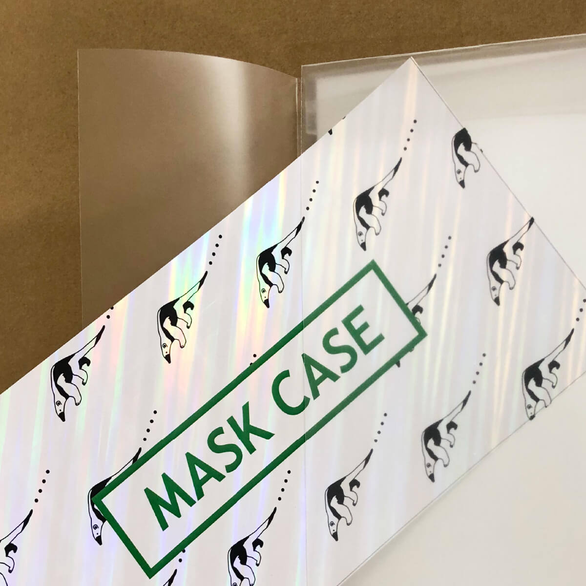 クリアファイル de マスクケースふくおか環境財団