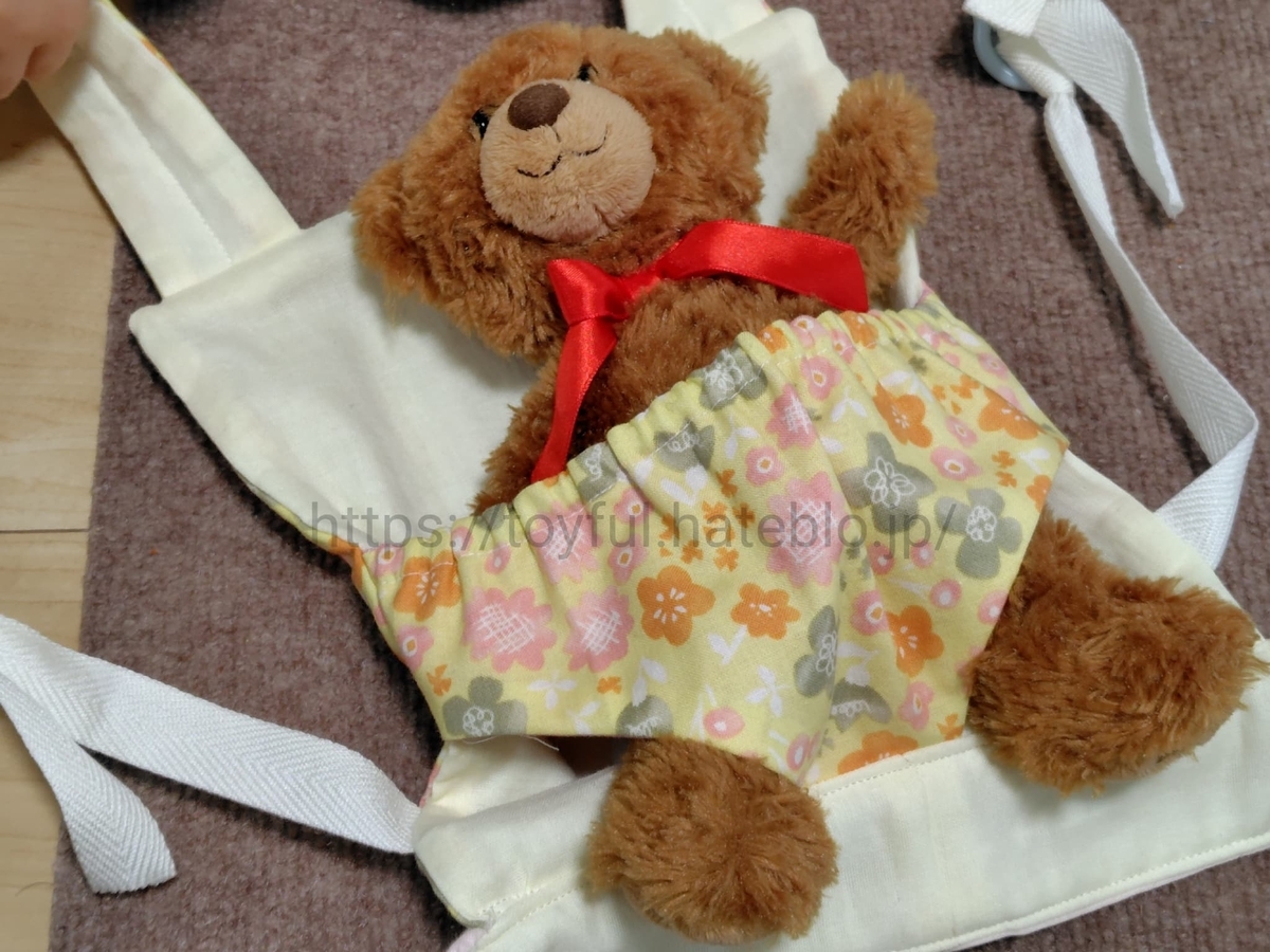 お人形用おんぶ紐 抱っこ紐 ＆お礼プレゼントRINGO diary