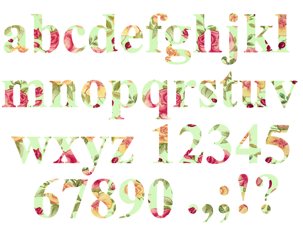 abc」英語アルファベットカード 小文字 イラストのフリー素材イラストイメージ