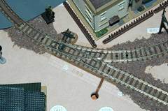 N 渡らずの橋レイアウトの製作104 バラスト完了鉄道模型のレイアウトは楽しい