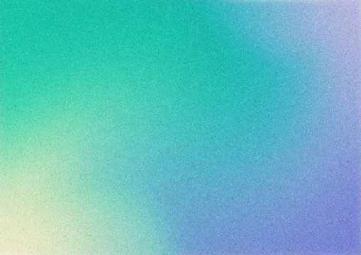 紫とエメラルドグリーンのグラデーション 幻想的：イラスト無料