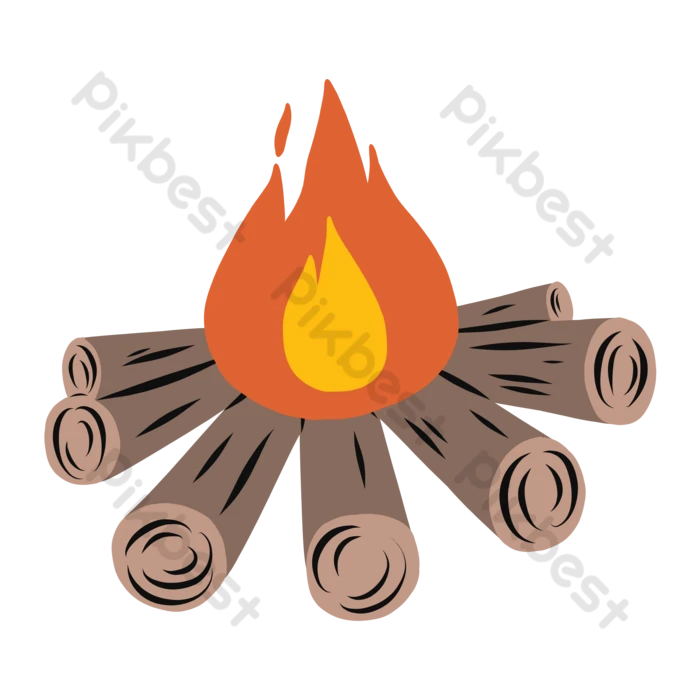 124. 焚き火 TAKIBI LIFE Bonfire ステッカー キャンプ