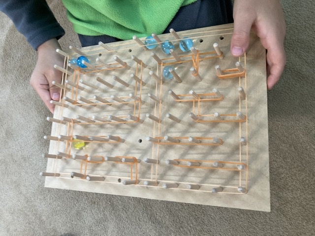 ベーシック マグネットｘビー玉転がしボードセットTry&Rolly トライアンドローリーSaturday Factory