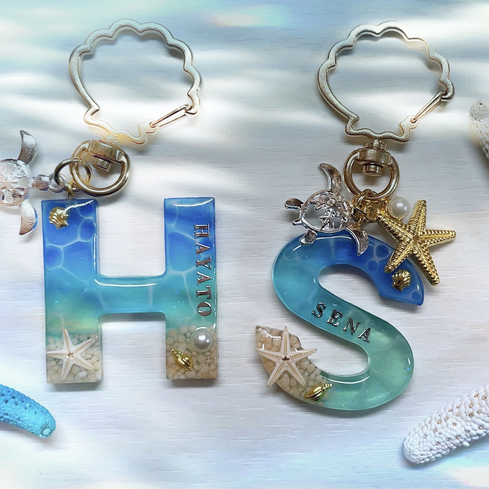 UVレジン セリアの新作イニシャルモールド使ってみた