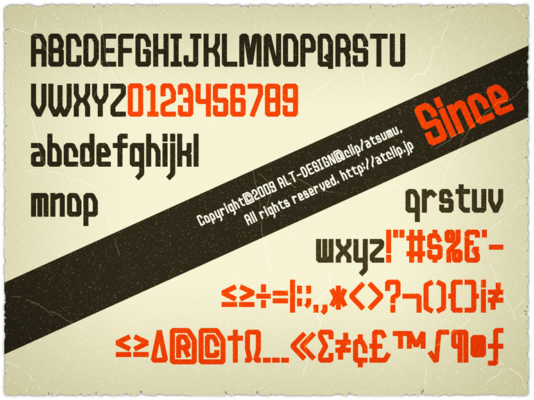 クセがスゴくて用途が限定されるけどインパクト大！ユニークな英語デザインフリーフォント 商用利用可能つくるデポ