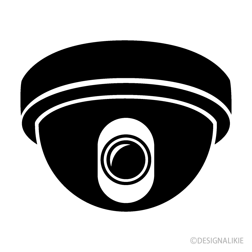 インカメラ切り替えのシルエット無料のAi・PNG白黒シルエットイラスト