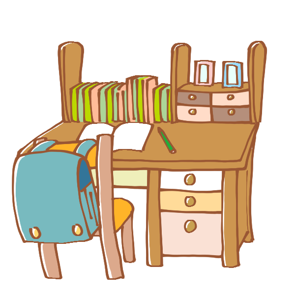 学校 教室の机と黒板の手描きイラストセット カラー のイラスト素材85258145- PIXTA