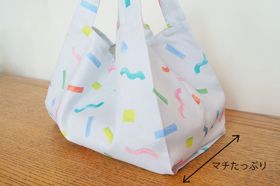 コンビニ用レジ袋エコバッグ製作中ＮＯ５♪ - 主婦のミシン