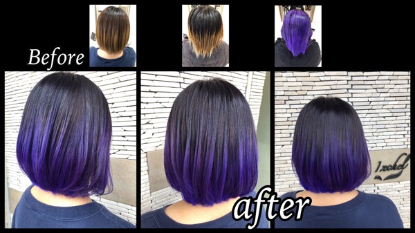 人気の赤、青、紫のインナーカラーと裾カラー グラデーションカラー を集めました^ ^ALLY アリー 所属・ミニモお気に入り数No.1宍戸雄弥のヘアカタログ 20200619023955 ミニモ