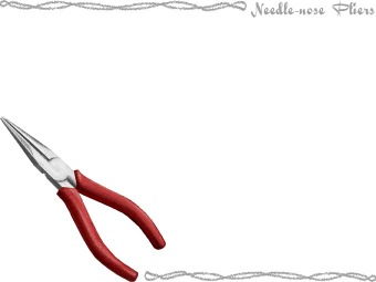 ハサミ対ペンチ両者譲らずの戦いフリーイラスト素材商用OK - 人物イラスト無料素材