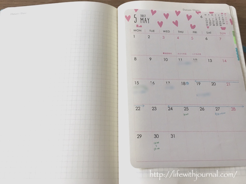 BUJO 「マスキングロールステッカー」で扉ページづくりバレットジャーナルotegami - オテガミ