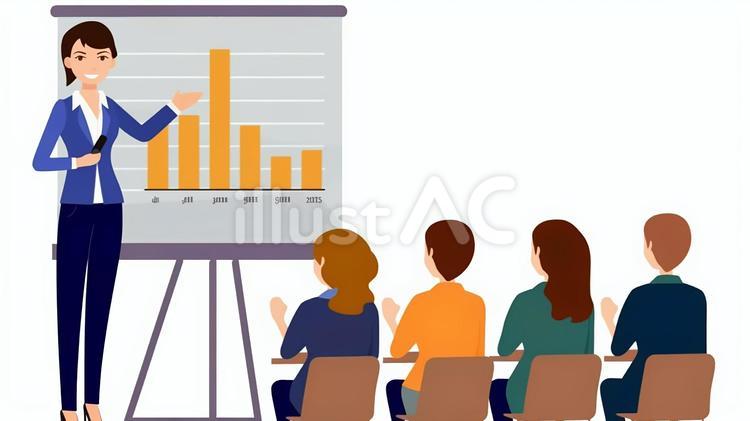 グループのシナジー のイラスト