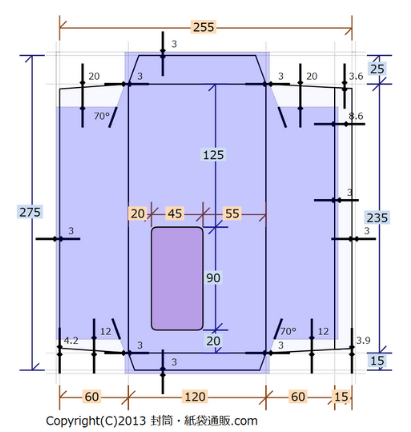 手作り封筒無料ダウンロード – ともす-手作りドール服とお絵描き