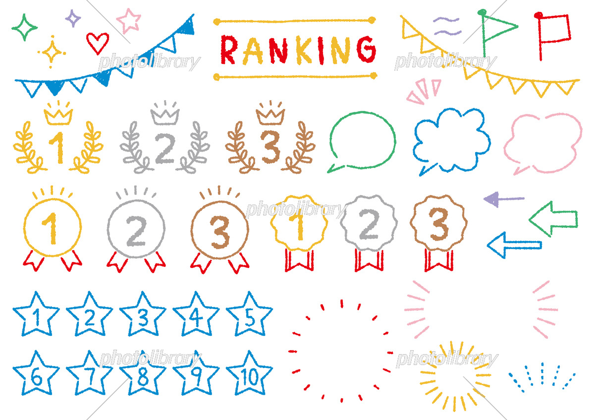 ランキング アイコンセットイラスト - No: 22283356無料イラスト・フリー素材なら「イラストAC」
