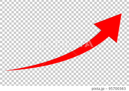 矢印 右肩上がりイラスト無料イラスト・フリー素材なら「イラストAC」