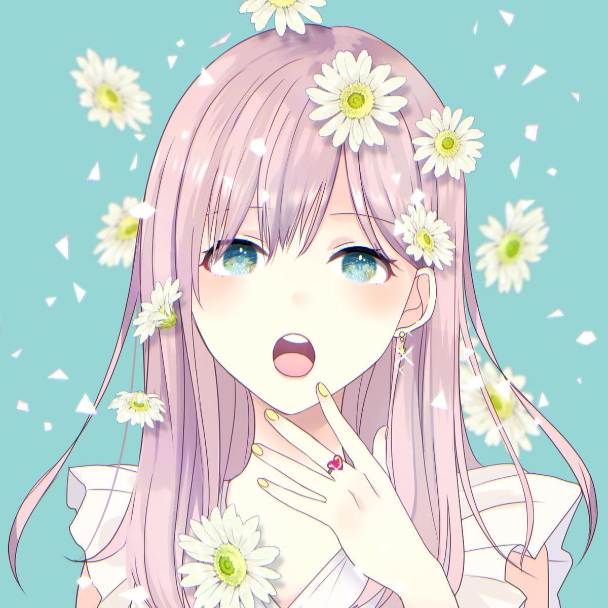 ピンク髪女の子アイコン無料・有料 ゲーム素材impro